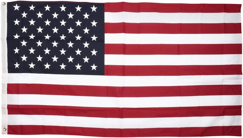 Annin Flagmakers (19417) Poly/Cotton American Flag, Made in USA, 3 x 5 Feet, All-Weather - Image 1